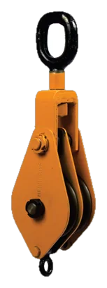 Wire Rope Pulley Block — Double Sheave (Heavy Duty)