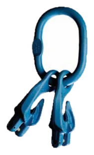 G100 Integrated Shortening Hook Assembly with Master Link — 2-Leg