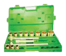 Non-Sparking 19mm (3/4) Square Drive Socket Set (15 Pcs.)