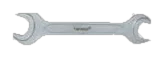 Double Ended Open Jaw Spanners - General Purpose Ribbed (Chrome Plated)